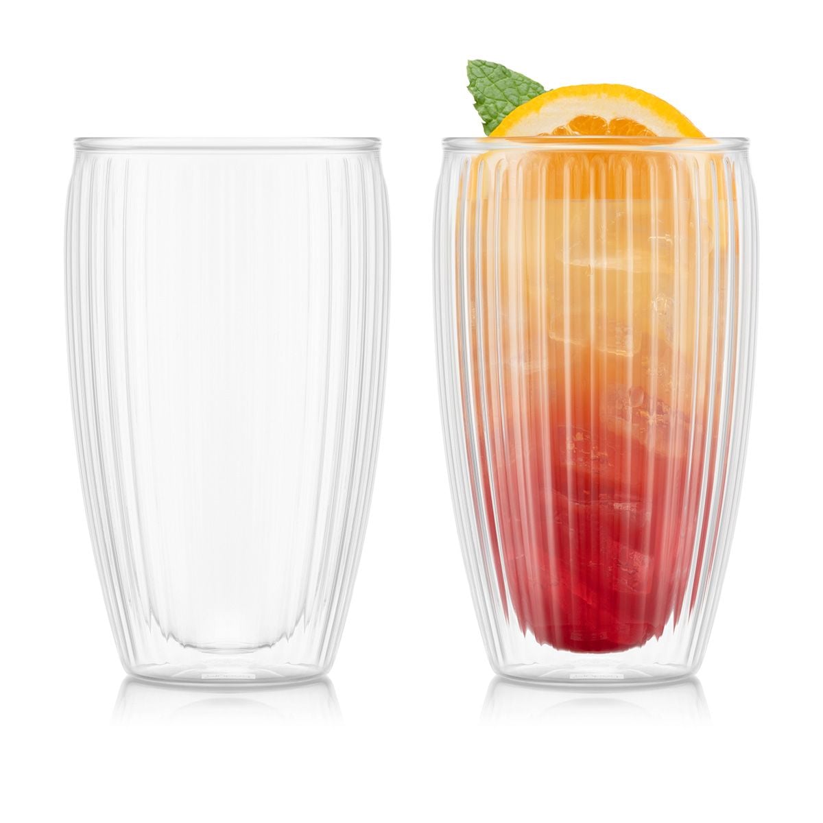 BODUM PAVINA® — Dvoustěnné sklenice, Průhledná, 1