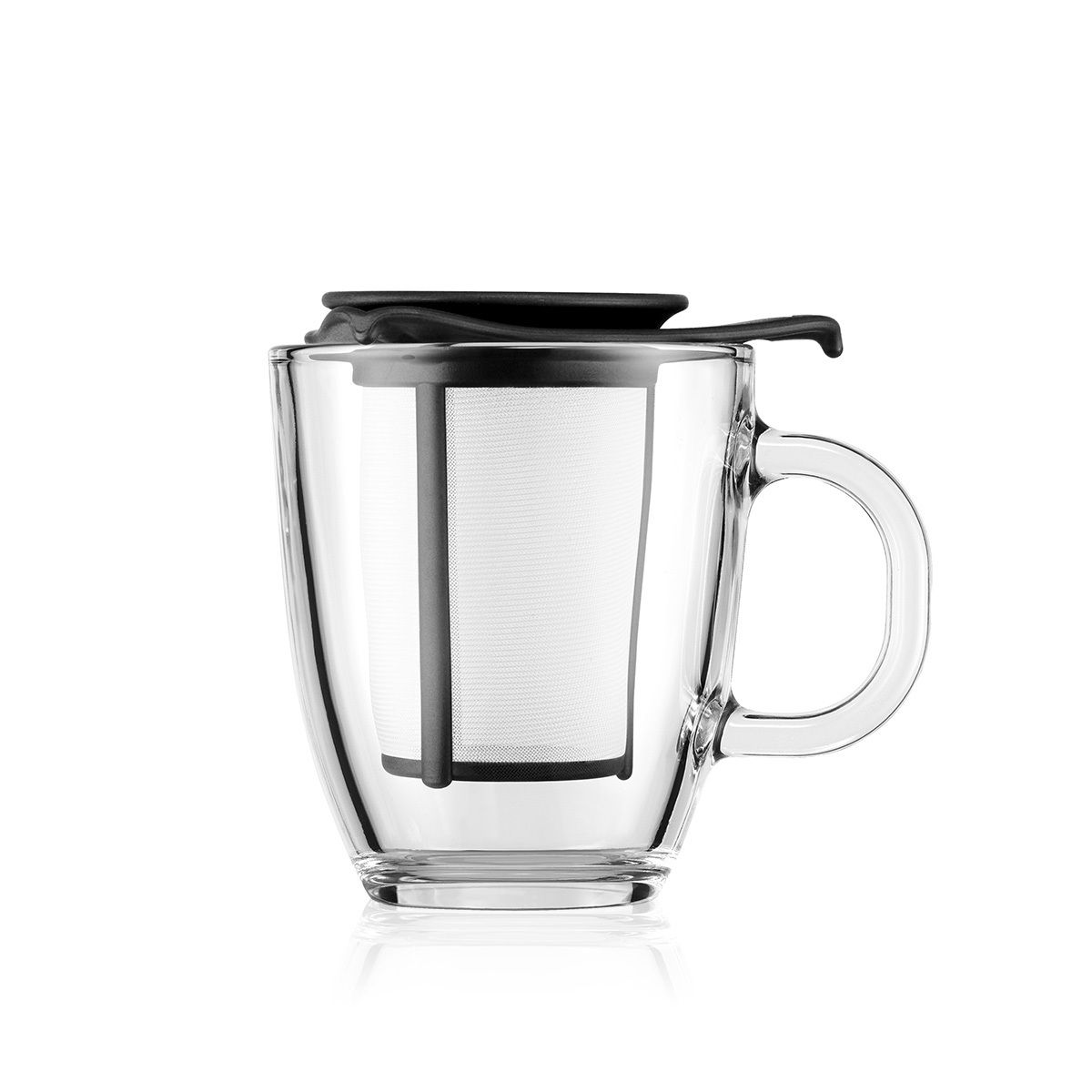BODUM YO-YO® — Sklenice nebo hrnek, Černá, 1
