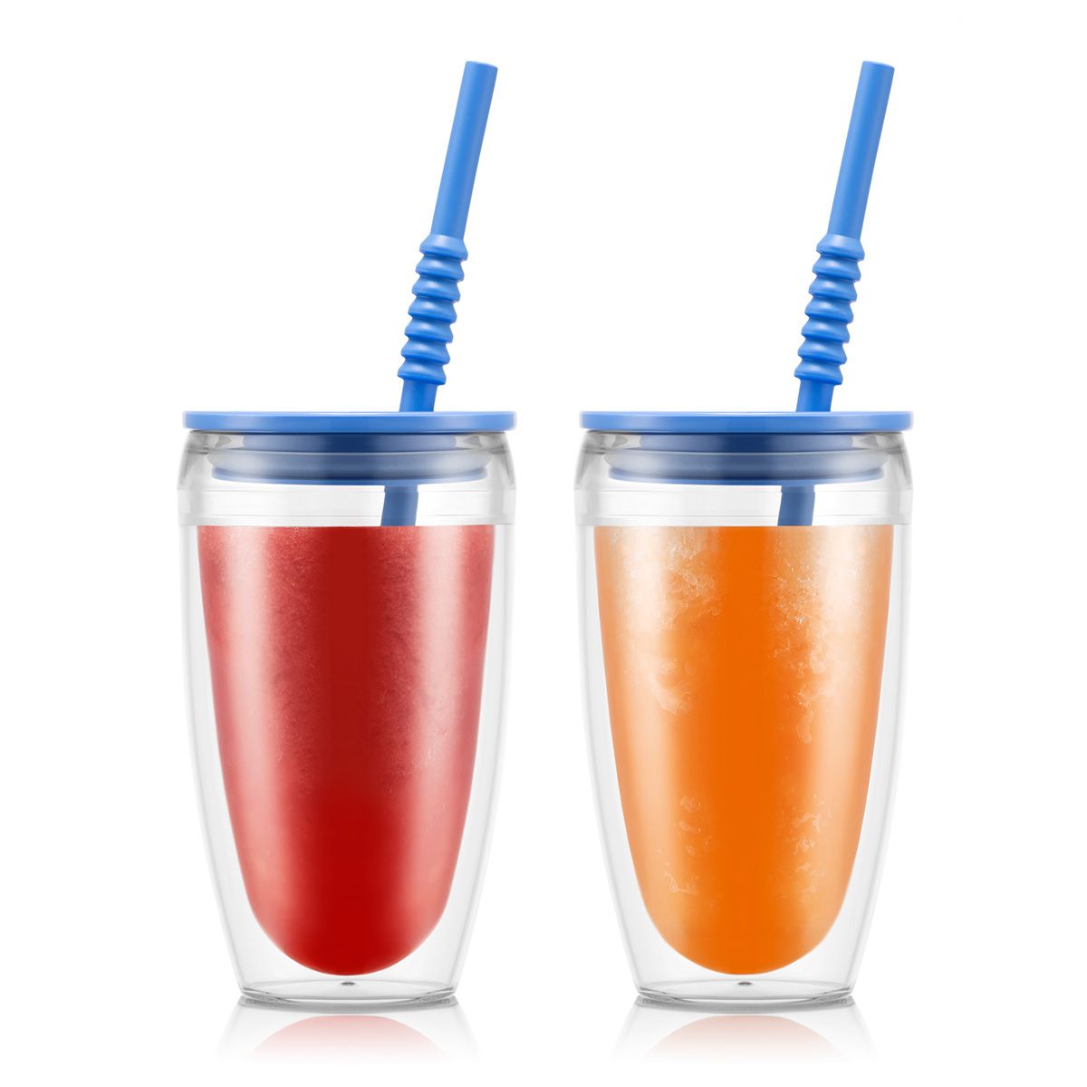 BODUM PAVINA TO GO — Dvoustěnné sklenice, Průhledná, 1