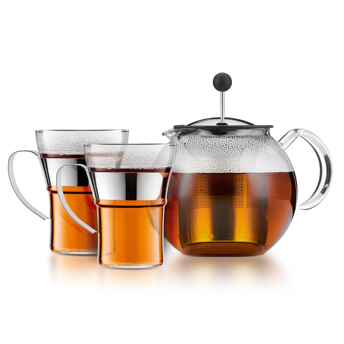 BODUM ASSAM — Čajový louhovač, Chrom, 1