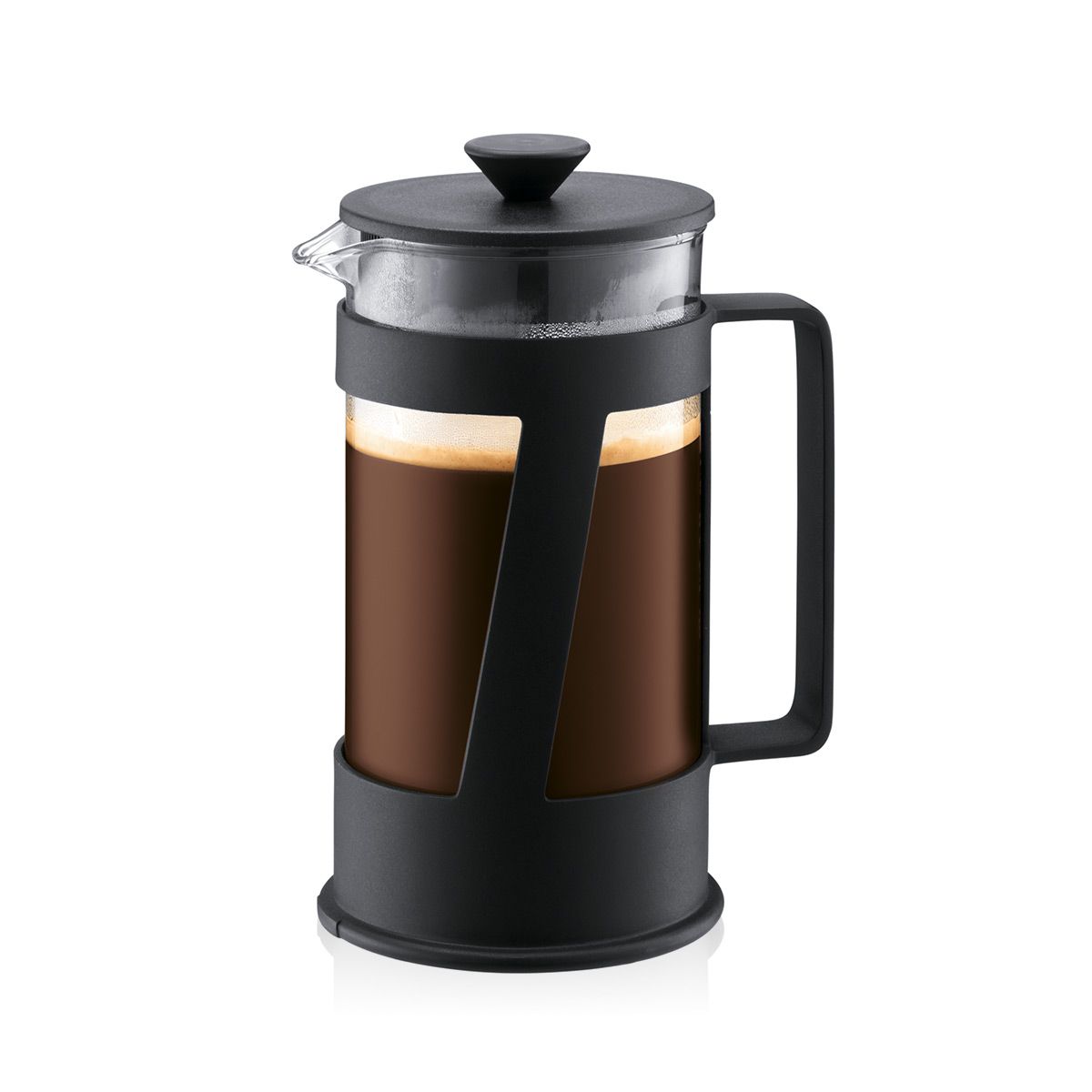 BODUM CREMA — French press, Černá, 1