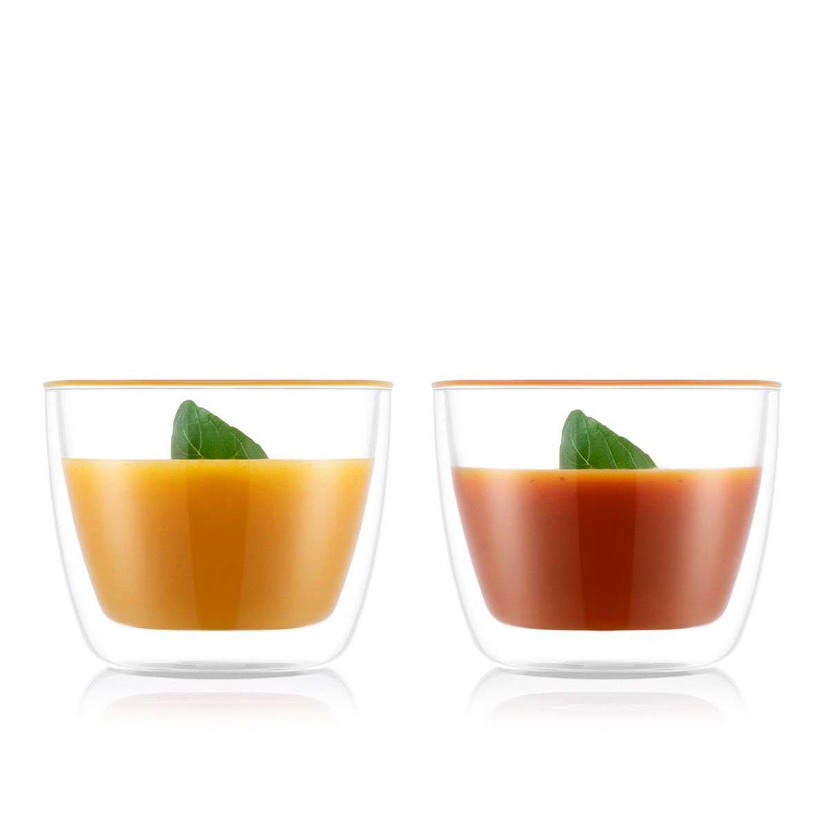 BODUM BISTRO — Dvoustěnné sklenice, Průhledná, 1