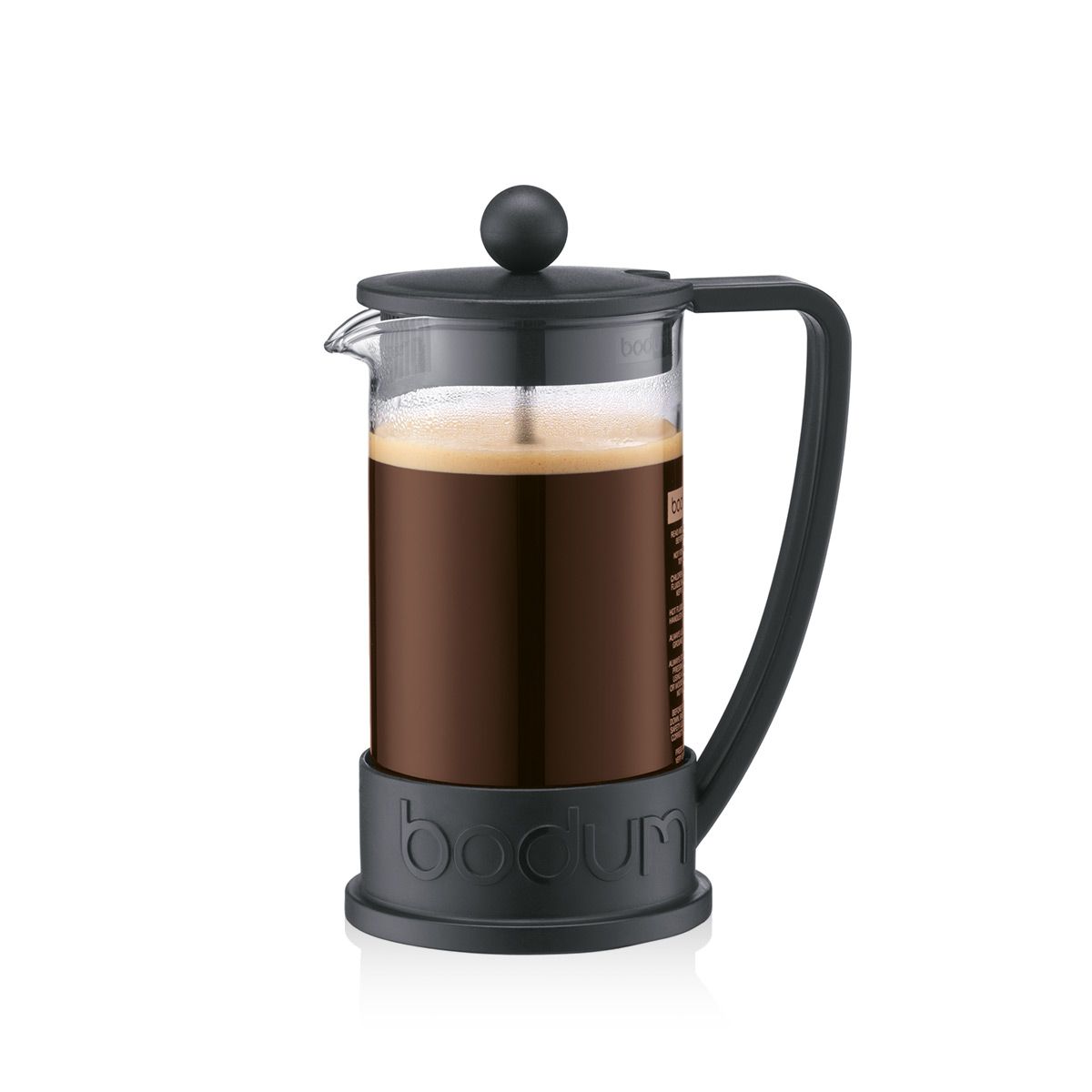 BODUM BRAZIL — French press, Černá, 1