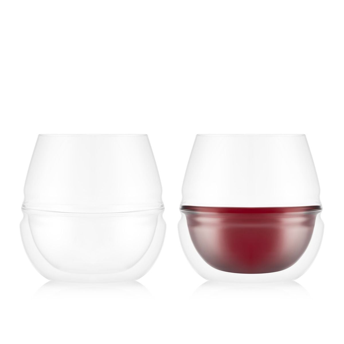 BODUM FYN — Dvoustěnné sklenice, Průhledná, 1
