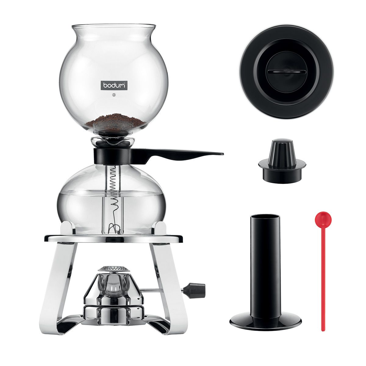 BODUM PEBO® — Ruční kávovar, Chrom, 1