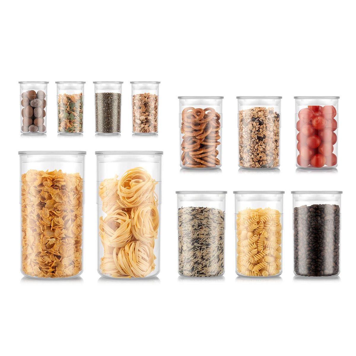 BODUM PRESSO — Dóza na potraviny, Průhledná, 1