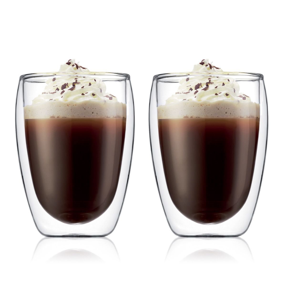 BODUM PAVINA® — Dvoustěnné sklenice, Průhledná, 1