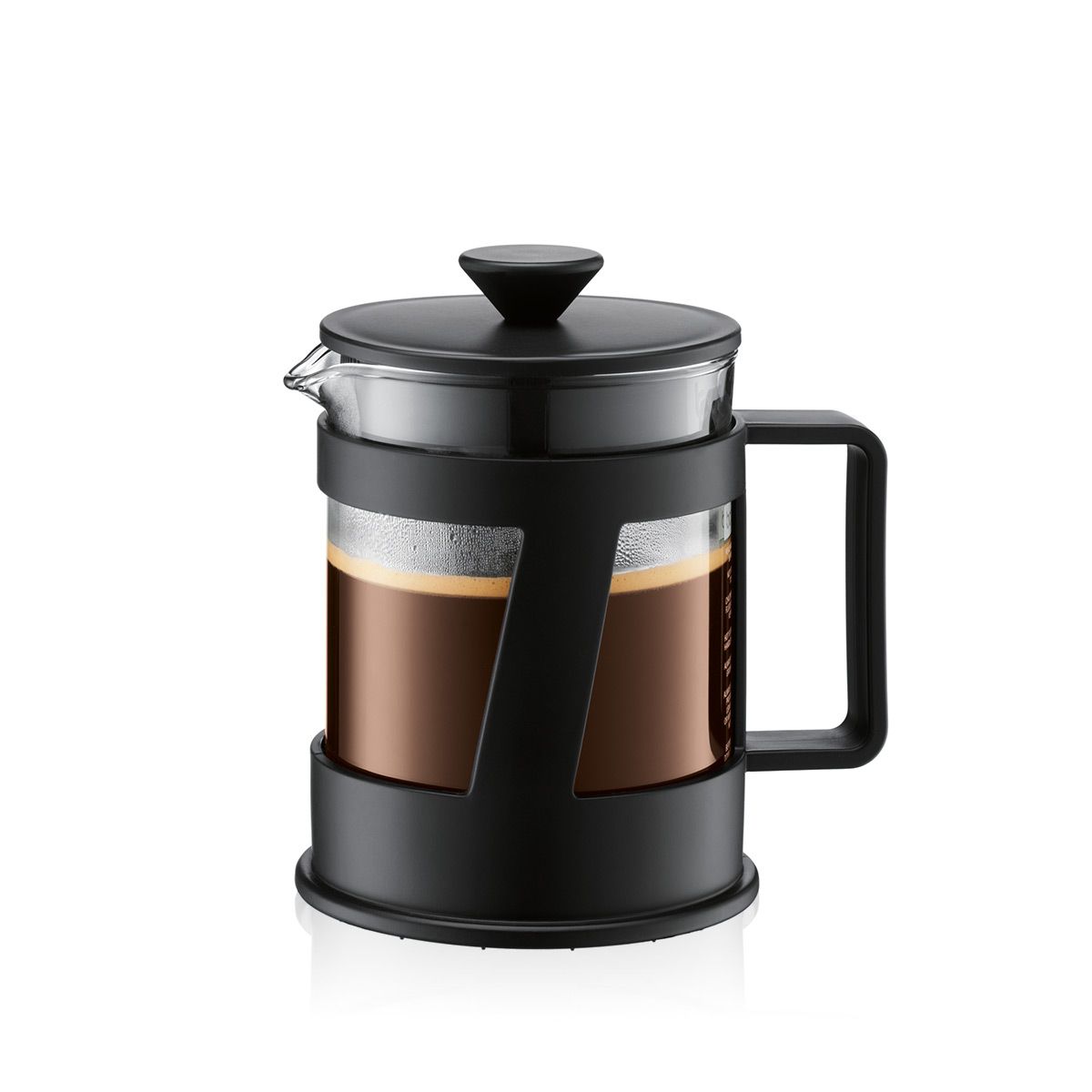 BODUM CREMA — French press, Černá, 1