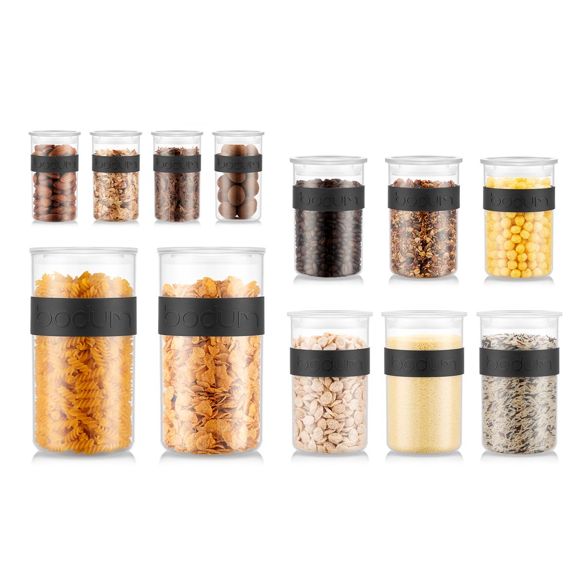BODUM PRESSO — Dóza na potraviny, Černá, 1