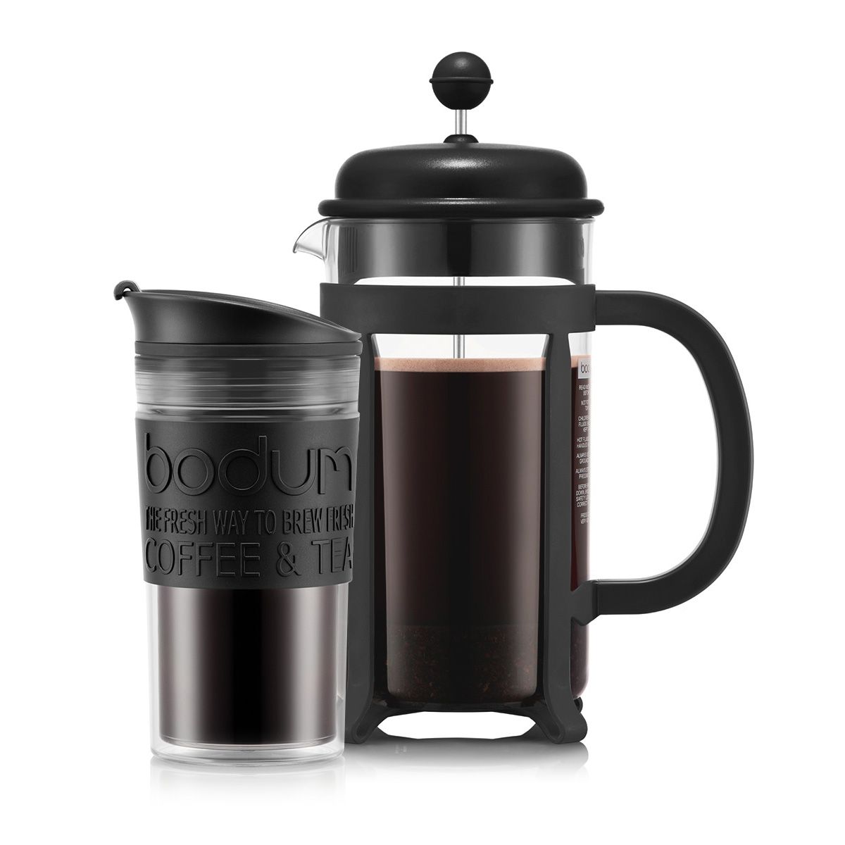 BODUM JAVA — Ruční kávovar, Černá, 1
