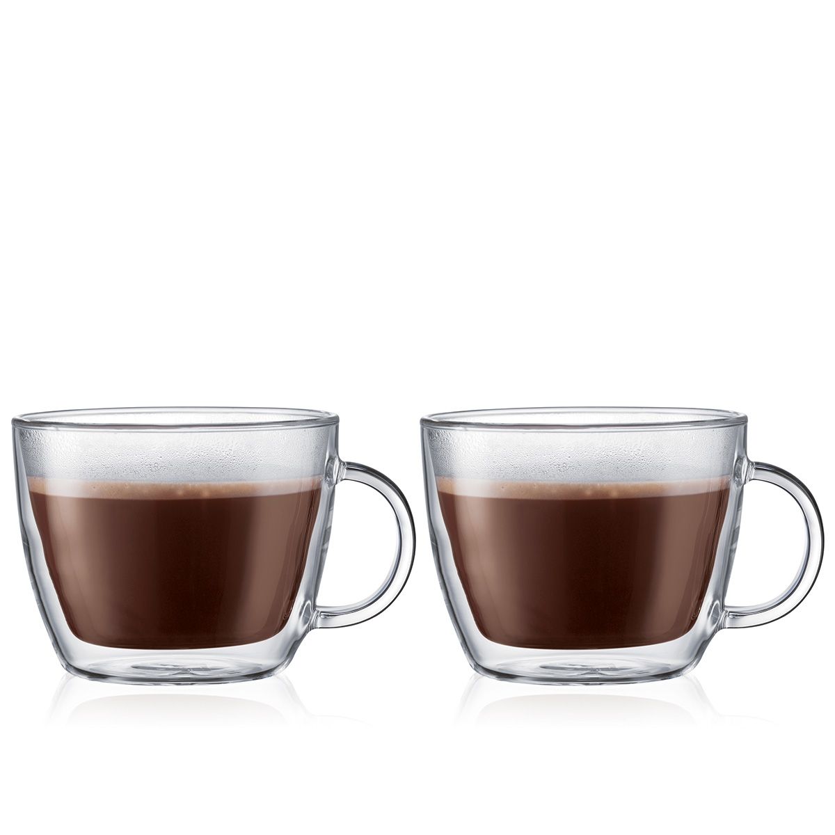 BODUM BISTRO — Dvoustěnné sklenice, Průhledná, 1