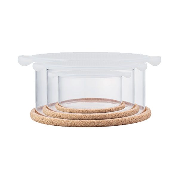 BODUM HOT POT — Dóza na potraviny, Mléčně bílá, 1