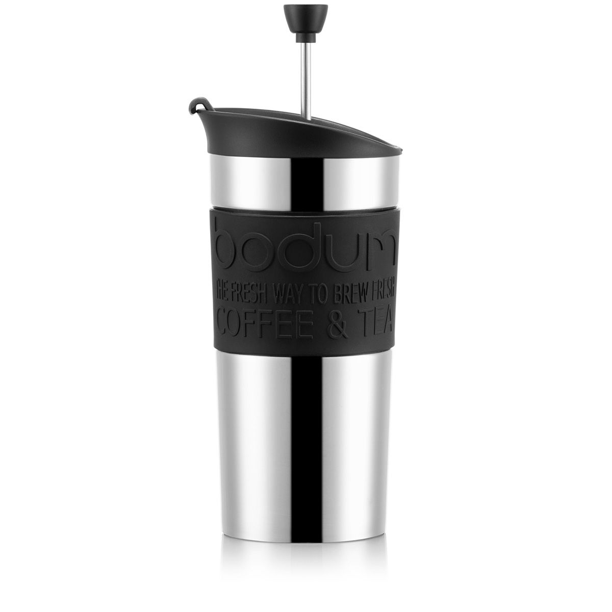BODUM TRAVEL PRESS — Ruční kávovar, Černá, 1