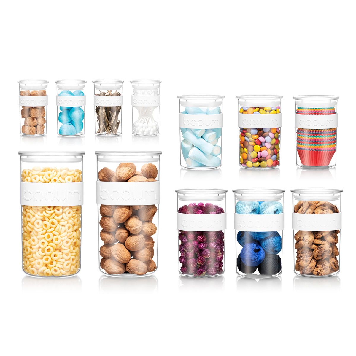 BODUM PRESSO — Dóza na potraviny, Krémově bílá, 1
