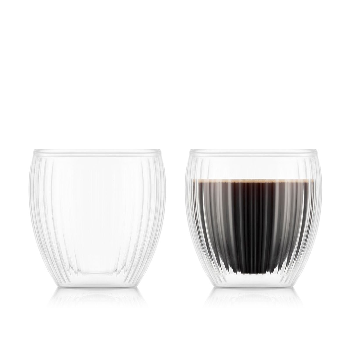 BODUM PAVINA® — Dvoustěnné sklenice, Průhledná, 1