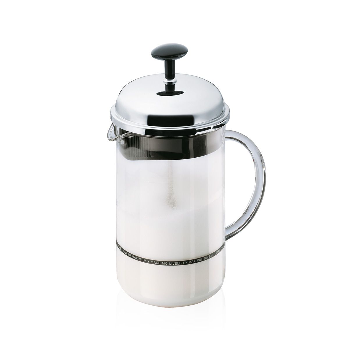 BODUM CHAMBORD® — Ruční napěňovač mléka, Chrom, 1