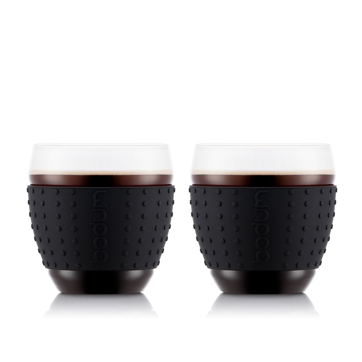 BODUM PAVINA® — Sklenice nebo hrnek, Černá, 1