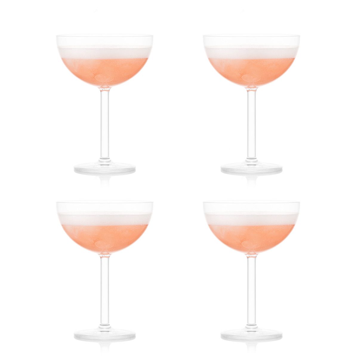 BODUM OKTETT — Sklenice nebo hrnek, Průhledná, 1