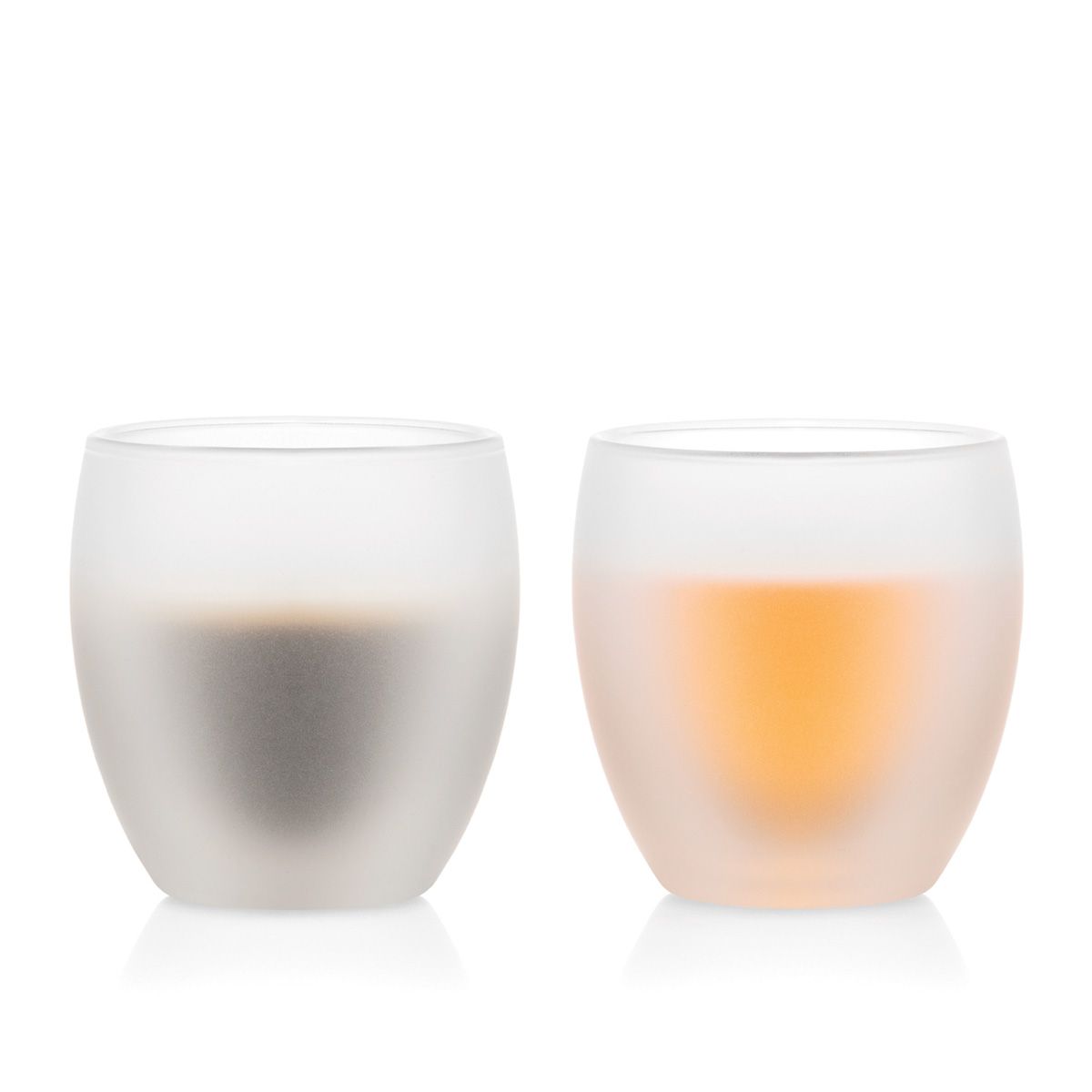 BODUM PAVINA — Dvoustěnné sklenice, Mléčně bílá, 1