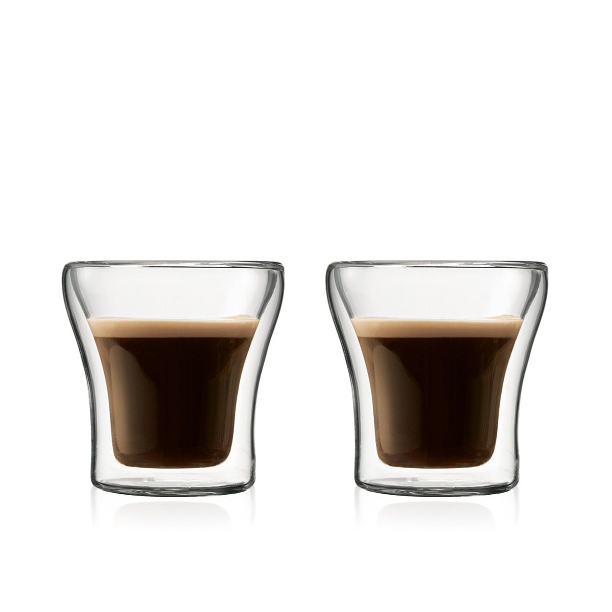 BODUM ASSAM — Dvoustěnné sklenice, Průhledná, 1
