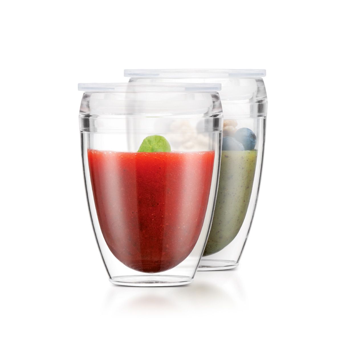 BODUM PAVINA TO GO — Dvoustěnné sklenice, Průhledná, 1