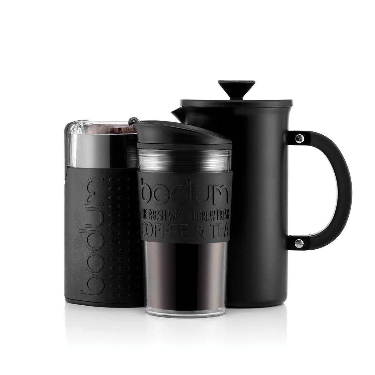 BODUM TRIBUTE PRESS — Ruční kávovar, Černá, 1