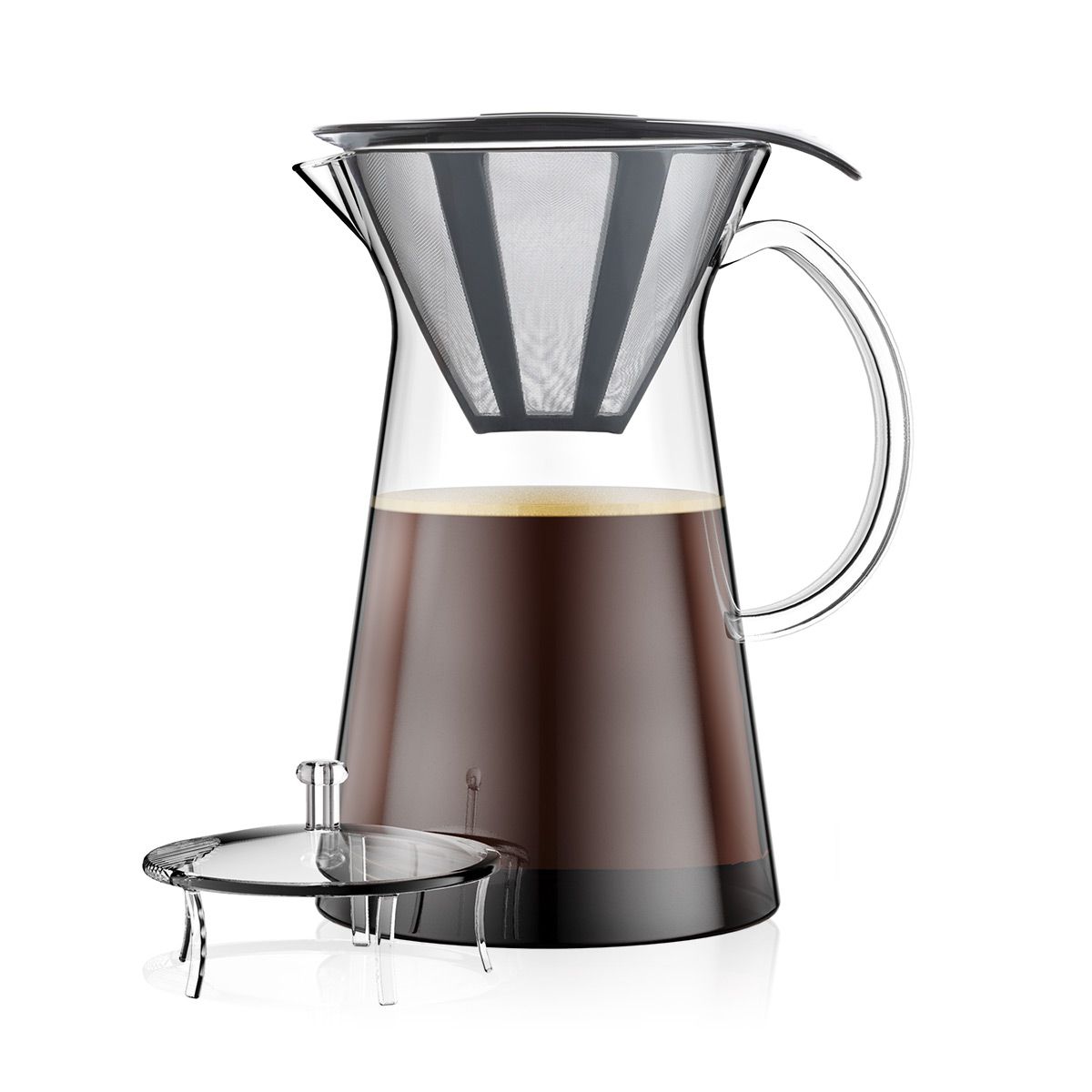 BODUM CIN CIN — Překapávač pour over, Černá, 1