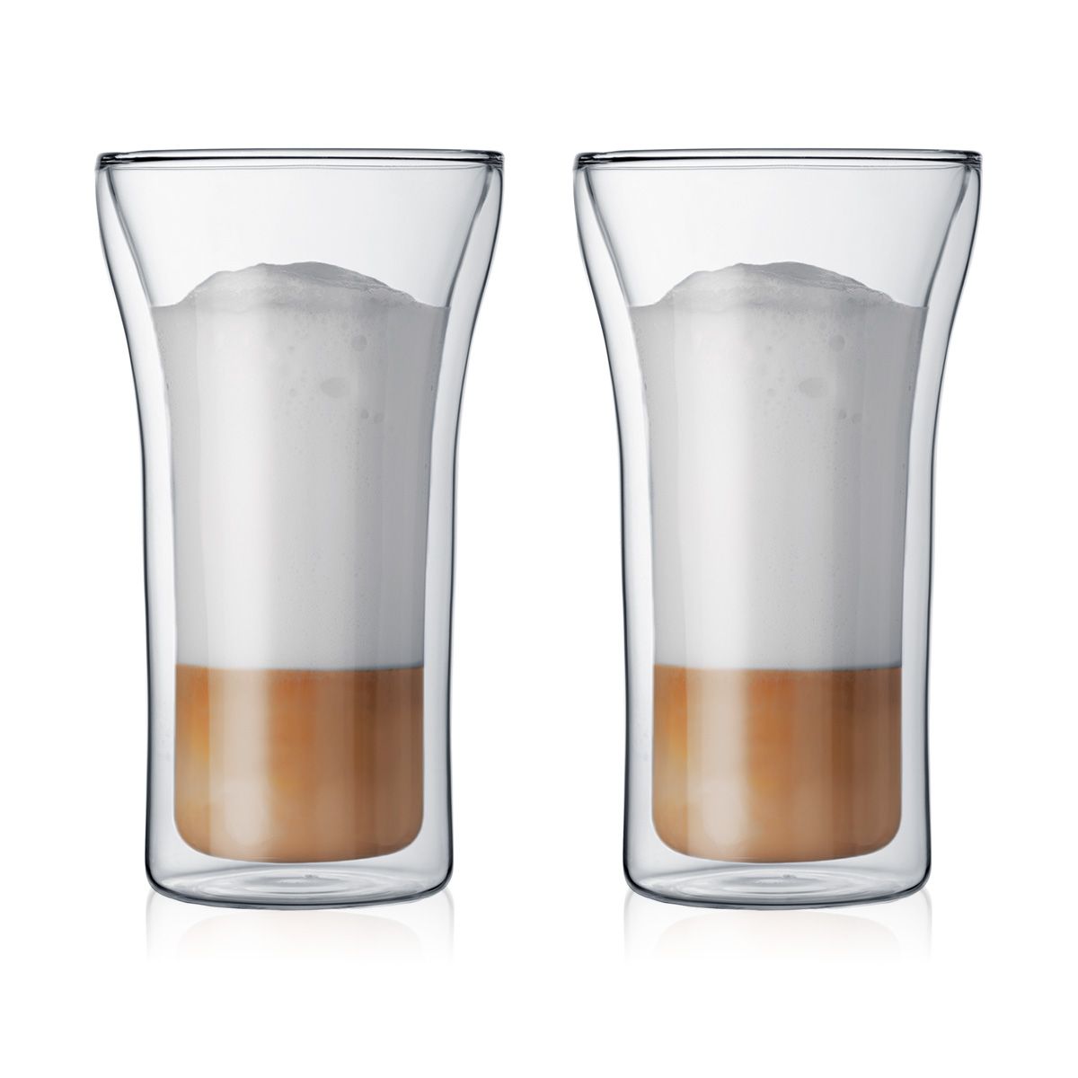 BODUM ASSAM — Dvoustěnné sklenice, Průhledná, 1